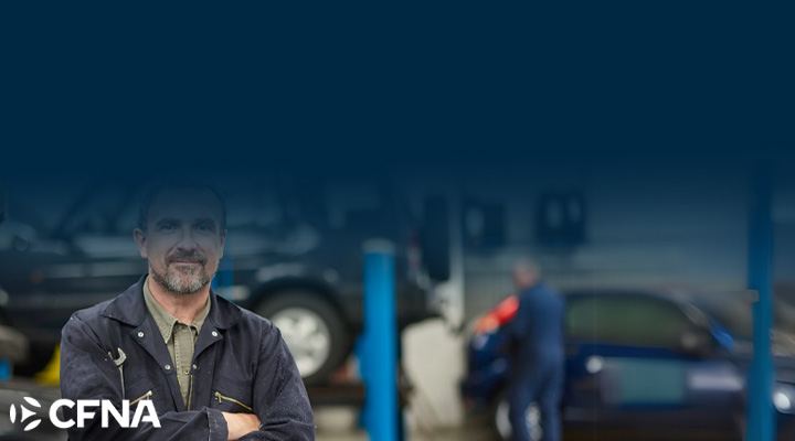 technician in shop