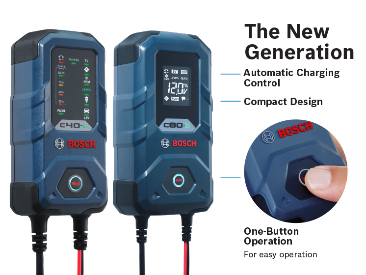 C-Line Battery Chargers - C-Line Battery Chargers - Bosch Auto Parts