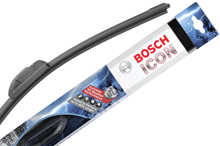 Set of 2 Fits 2018-14 Nissan Rogue; 2018-16 Acura TLX; 2011-10 Honda CR-V & More Bosch ICON Wiper Blades Up to 40% Longer Life 