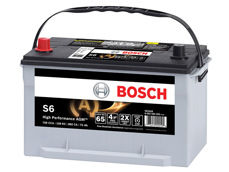 BOSCH batterie auto AGM 800A 80Ah