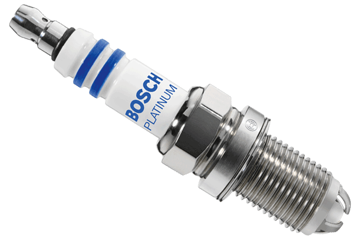 Bosch OEM Platinum+4 Spark Plug Set – 6pc – Fits BMW E39 / E46 M54 Engine